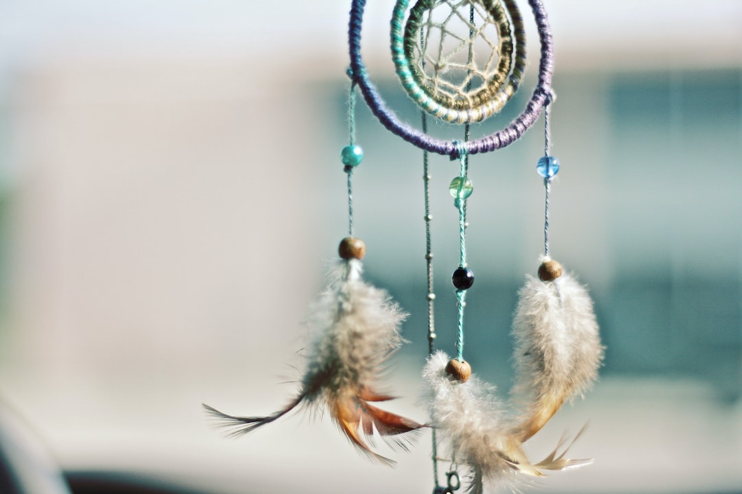 Dreamcatcher with feathers by Dream and Meaning selective focus photography of multicolored dream catcher